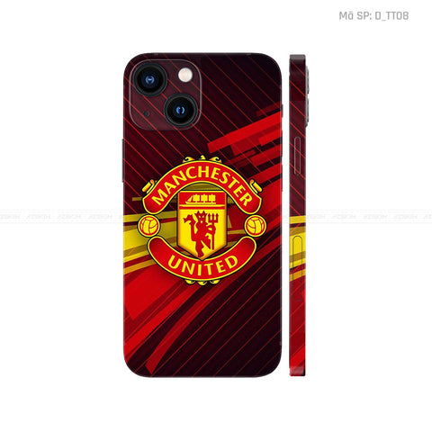 Dán Skin IPhone 13 Series Hình Manchester United | D_TT08