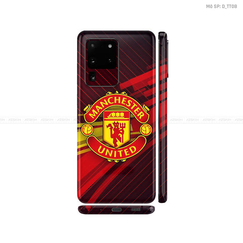 Dán Skin Galaxy S20 Series Hình Thể Thao Manchester United | D_TT08