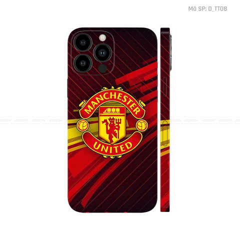 Dán Skin IPhone 13 Series Hình Manchester United | D_TT08