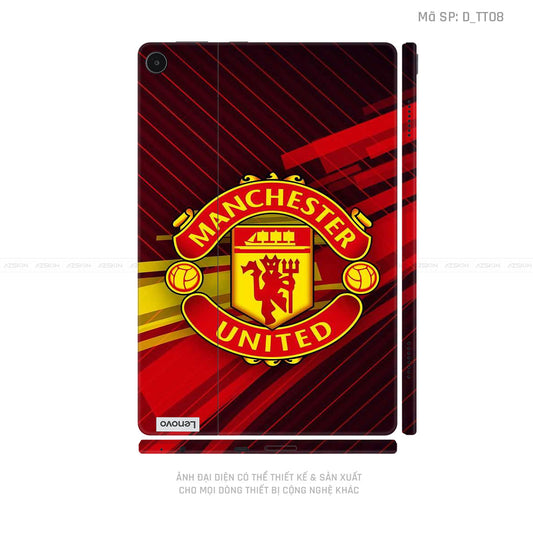 Dán Skin Máy Tính Bảng Lenovo Pad Series Hình CLB Manchester United | D_TT08