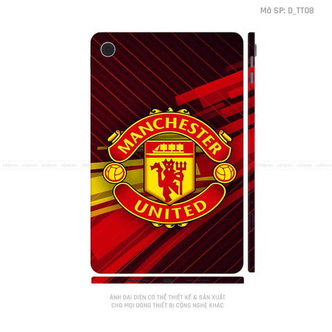 Dán Skin Máy Tính Bảng Oppo Pad Series Hình CLB Manchester United | D_TT08