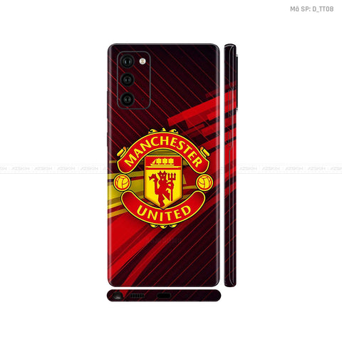 Dán Skin Galaxy Note 20 Series Hình Thể Thao Manchester United | D_TT08