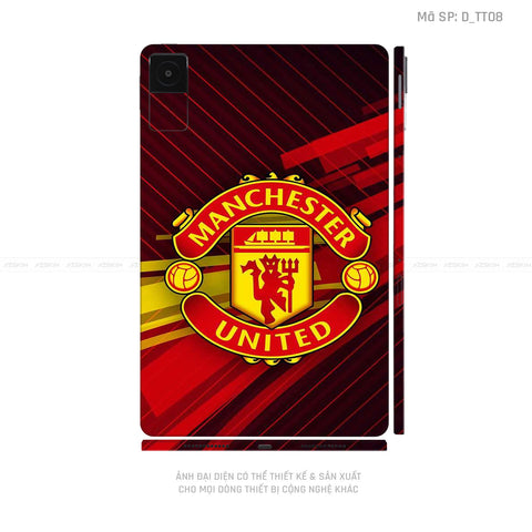 Dán Skin Máy Tính Bảng Xiaomi Mipad Hình Manchester United | D_TT08