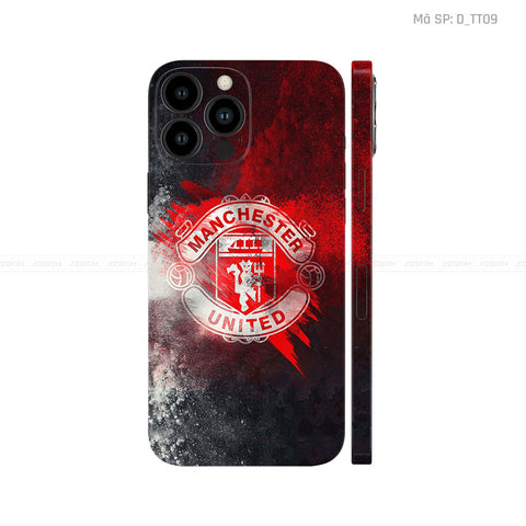 Dán Skin IPhone 13 Series Hình Manchester United | D_TT09