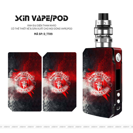 Dán Skin Vape Hình Manchester United | D_TT09