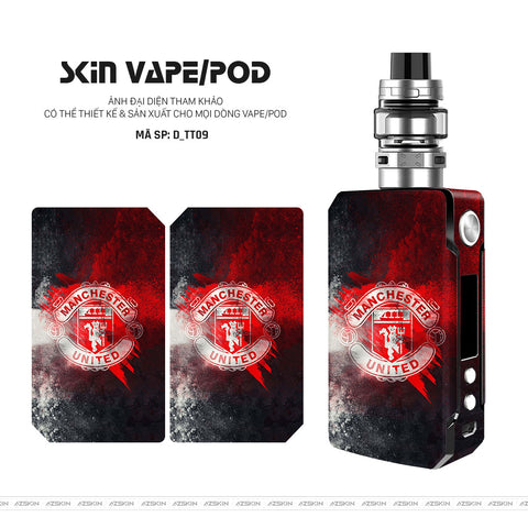 Dán Skin Vape Hình Manchester United | D_TT09