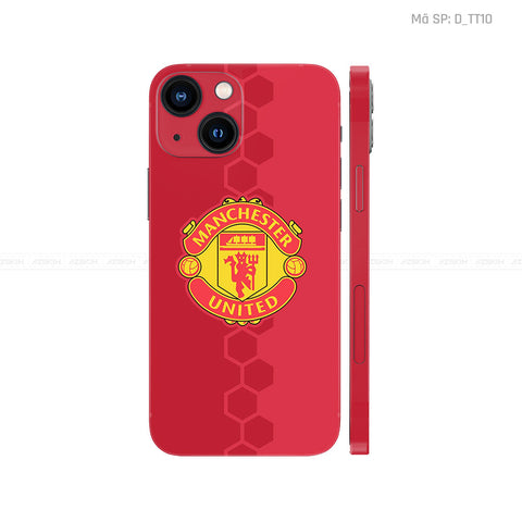 Dán Skin IPhone 13 Series Hình Manchester United | D_TT10