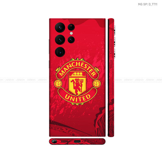 Dán Skin Galaxy S22 Series Hình Manchester United | D_TT11