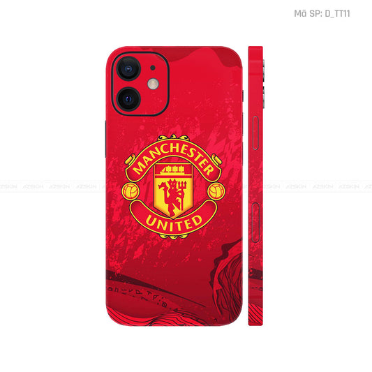 Dán Skin IPhone 12 Series Hình Manchester United | D_TT11