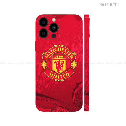 Dán Skin IPhone 12 Series Hình Manchester United | D_TT11