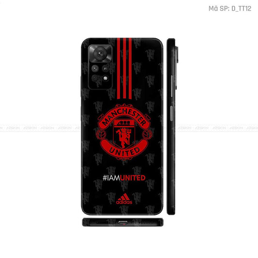 Dán Skin Xiaomi Redmi Note 11 Series Hình CLB Bóng Đá | D_TT12
