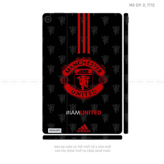 Dán Skin Máy Tính Bảng Lenovo Pad Series Hình CLB Manchester United | D_TT12