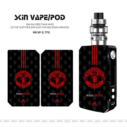 Dán Skin Vape Hình Manchester United | D_TT12