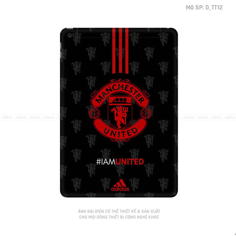 Dán Skin IPad Gen Series Hình Manchester United  | D_TT12