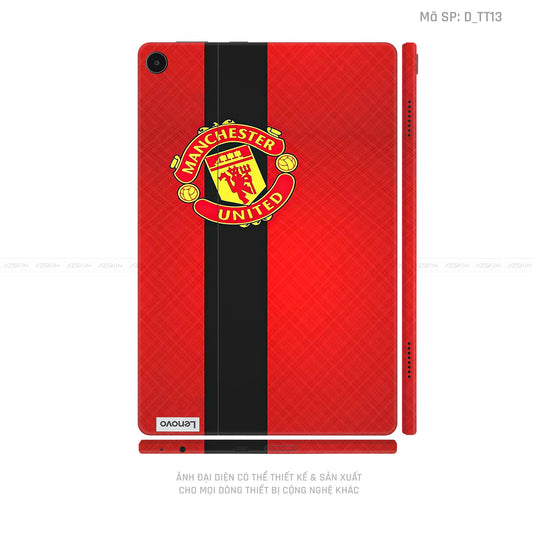 Dán Skin Máy Tính Bảng Lenovo Pad Series Hình CLB Manchester United | D_TT13