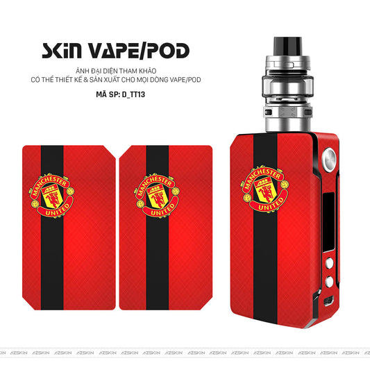 Dán Skin Vape Hình Manchester United | D_TT13