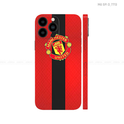 Dán Skin IPhone 13 Series Hình Manchester United | D_TT13