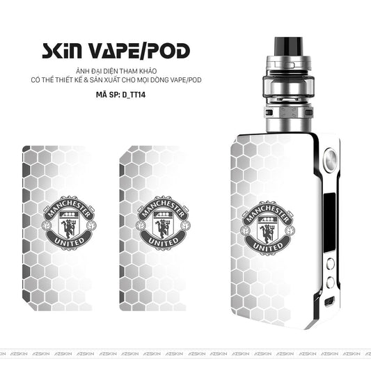 Dán Skin Vape Hình Manchester United | D_TT14
