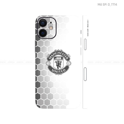 Dán Skin IPhone 12 Series Hình Manchester United | D_TT14