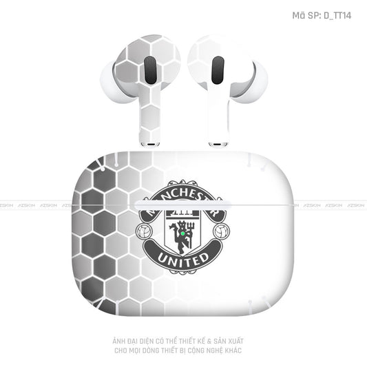 Dán Skin Tai Nghe Airpod 3 Hình Manchester United | D_TT14