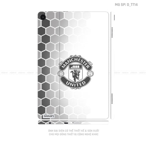 Dán Skin Máy Tính Bảng Lenovo Pad Series Hình CLB Manchester United | D_TT14
