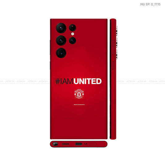 Dán Skin Galaxy S22 Series Hình Manchester United | D_TT15