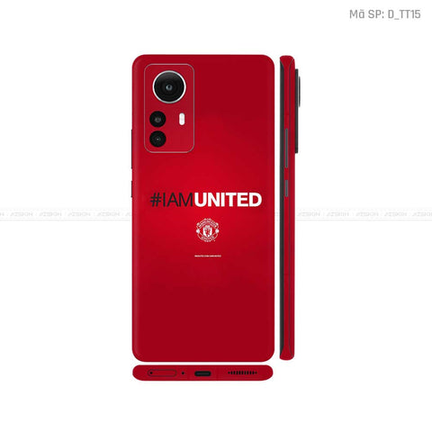 Dán Skin Xiaomi 12 Series Hình CLB Bóng Đá | D_TT15