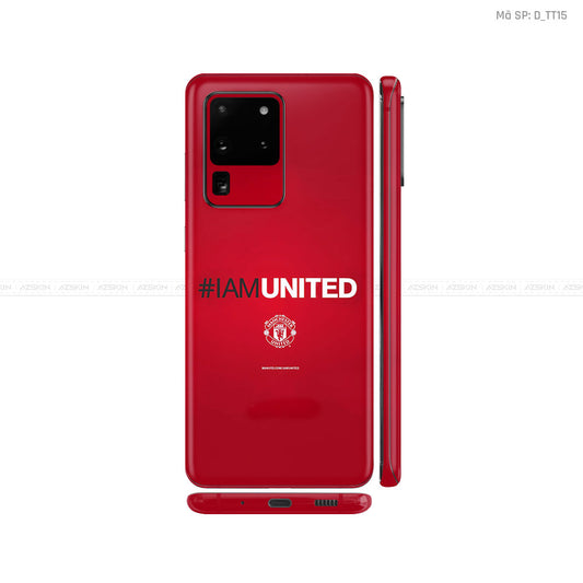 Dán Skin Galaxy S20 Series Hình Thể Thao Manchester United | D_TT15