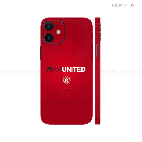 Dán Skin IPhone 12 Series Hình Manchester United | D_TT15