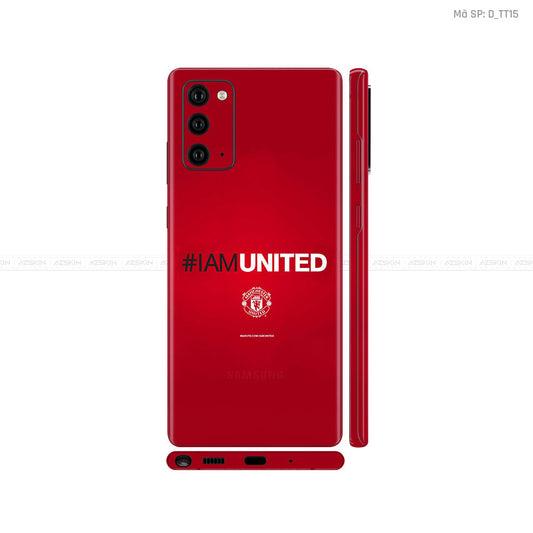 Dán Skin Galaxy Note 20 Series Hình Thể Thao Manchester United | D_TT15