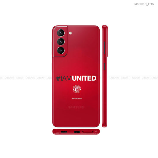Dán Skin Manchester United Cho Galaxy S21 Series| D_TT15