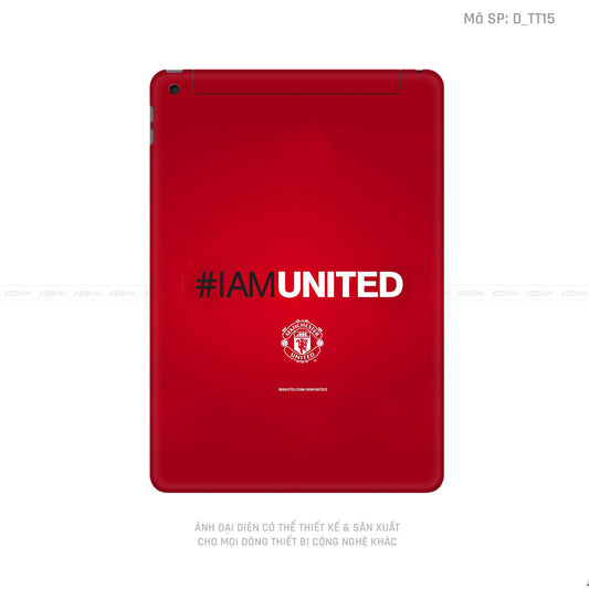 Dán Skin IPad Gen Series Hình Manchester United  | D_TT15