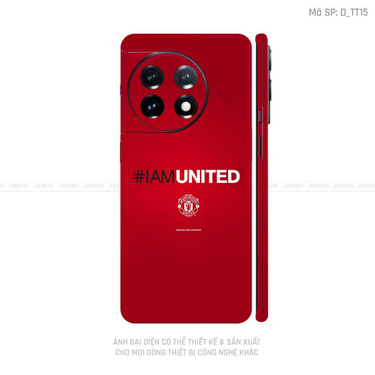 Dán Skin Oneplus Ace Series Hình Manchester United | D_TT15