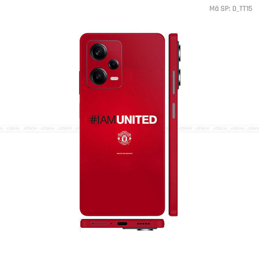 Dán Skin Xiaomi Redmi Note 12 Series Hình CLB Bóng Đá | D_TT15