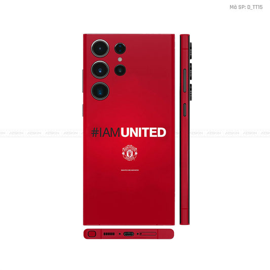 Dán Skin Galaxy S23 Series Hình Manchester United | D_TT15