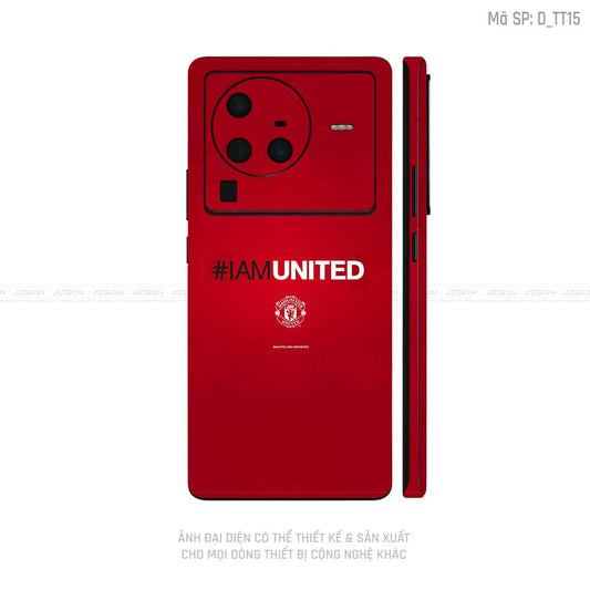 Dán Skin Vivo X Series Hình Manchester United | D_TT15
