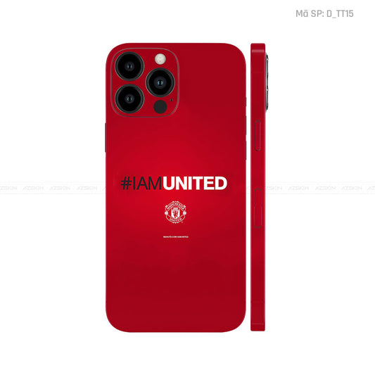 Dán Skin IPhone 12 Series Hình Manchester United | D_TT15
