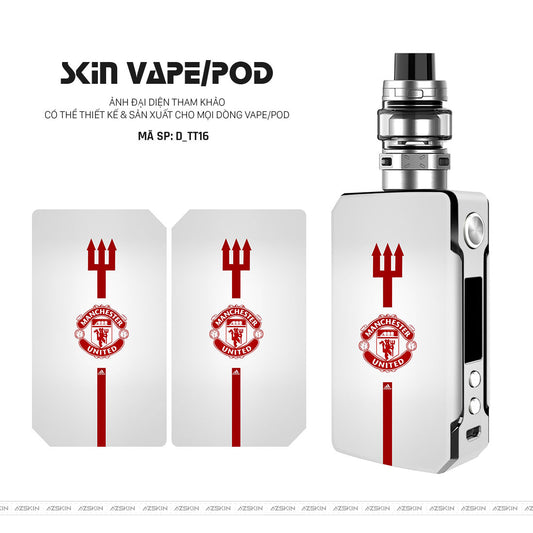 Dán Skin Vape Hình Manchester United | D_TT16