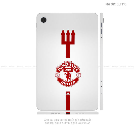 Dán Skin Máy Tính Bảng Oppo Pad Series Hình CLB Manchester United | D_TT16