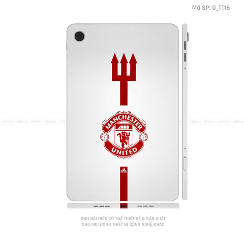 Dán Skin Máy Tính Bảng Oppo Pad Series Hình CLB Manchester United | D_TT16