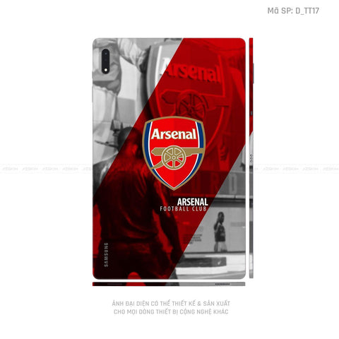 Dán Skin Galaxy Tab S8 Series Hình Arsenal | D_TT17