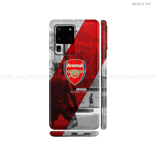 Dán Skin Galaxy S20 Series Hình Thể Thao Arsenal | D_TT17