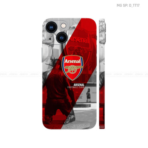 Dán Skin IPhone 13 Series Hình Arsenal | D_TT17