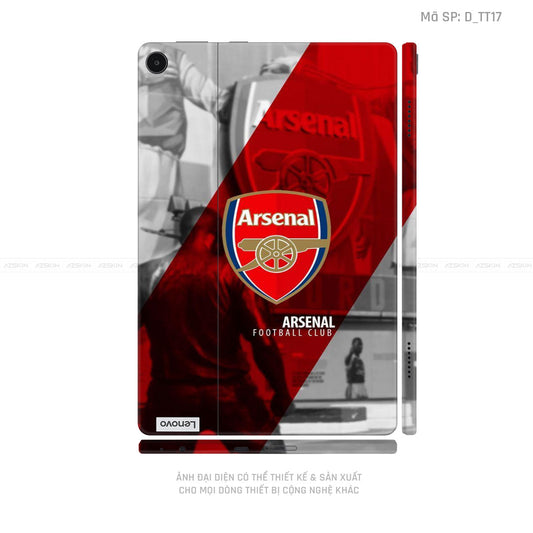 Dán Skin Máy Tính Bảng Lenovo Pad Series Hình CLB Arsenal | D_TT17