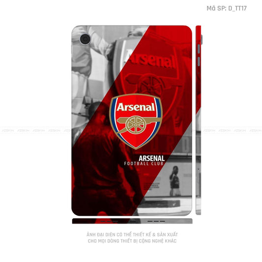 Dán Skin Máy Tính Bảng Oppo Pad Series Hình CLB Arsenal | D_TT17