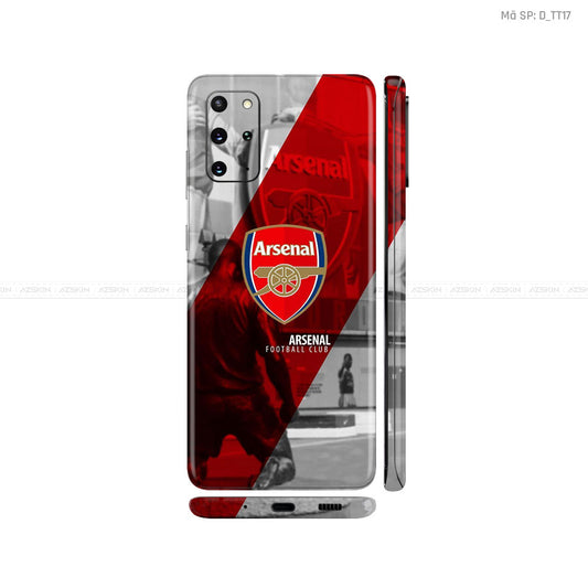 Dán Skin Galaxy S20 Series Hình Thể Thao Arsenal | D_TT17