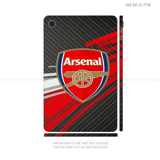 Dán Skin Máy Tính Bảng Oppo Pad Series Hình CLB Arsenal | D_TT18