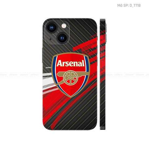 Dán Skin IPhone 13 Series Hình Arsenal | D_TT18