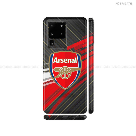 Dán Skin Galaxy S20 Series Hình Thể Thao Arsenal | D_TT18