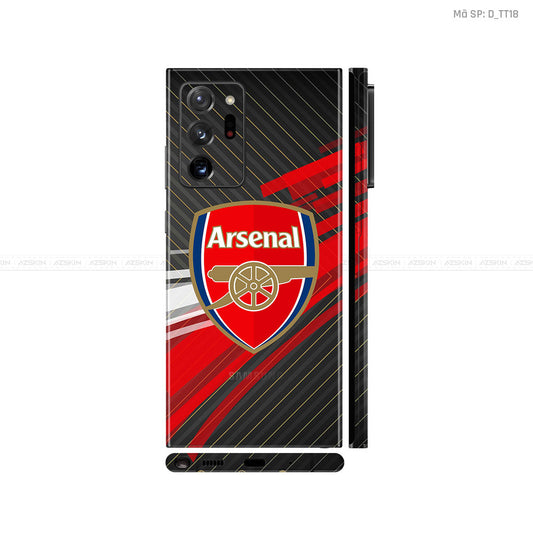 Dán Skin Galaxy Note 20 Series Hình Thể Thao Arsenal | D_TT18